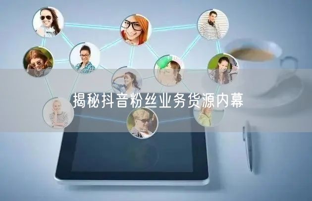 揭秘抖音粉丝业务货源内幕
