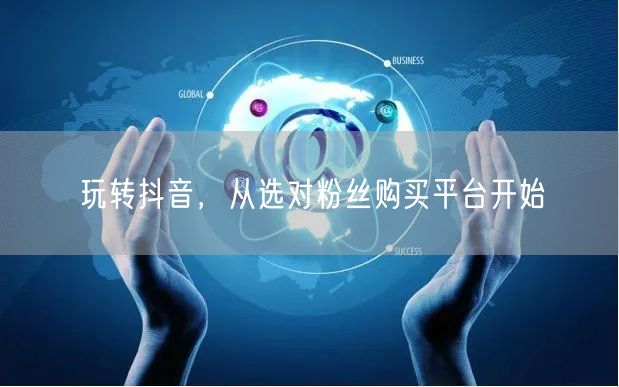 玩转抖音，从选对粉丝购买平台开始