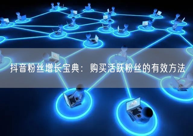 抖音粉丝增长宝典：购买活跃粉丝的有效方法