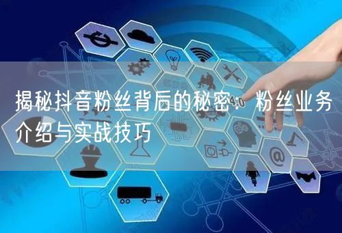 揭秘抖音粉丝背后的秘密：粉丝业务介绍与实战技巧