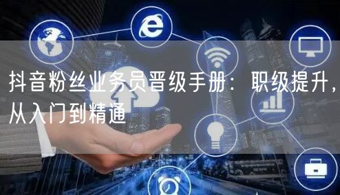 抖音粉丝业务员晋级手册：职级提升，从入门到精通