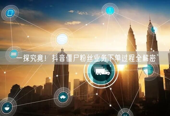一探究竟！抖音僵尸粉丝业务下单过程全解密