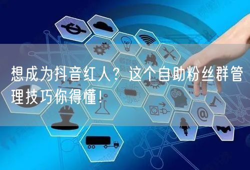 想成为抖音红人？这个自助粉丝群管理技巧你得懂！