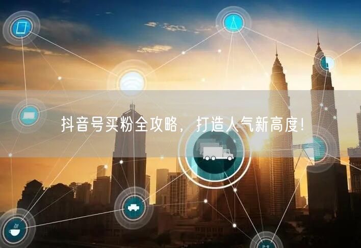 抖音号买粉全攻略，打造人气新高度！