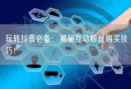 玩转抖音必备：揭秘互动粉丝购买技巧！